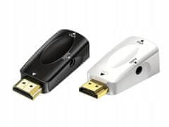 Verk 06305 konverter HDMI-ről VGA D-SUB audio fehérre