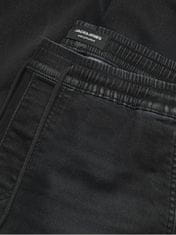 Jack&Jones Férfi farmer JJIGORDON Tapered Fit 12249140 Black Denim (Méret L)