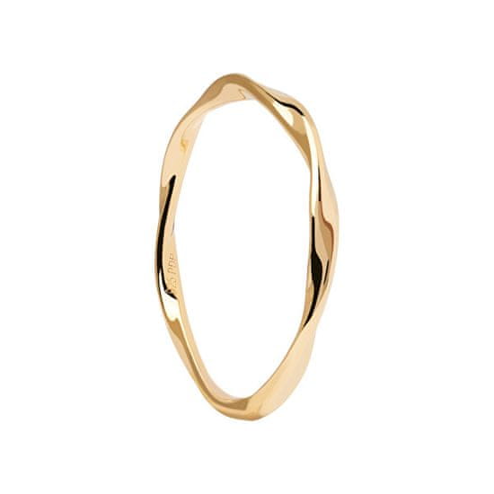 PDPAOLA Minimalista aranyozott gyűrű SPIRAL Gold AN01-804