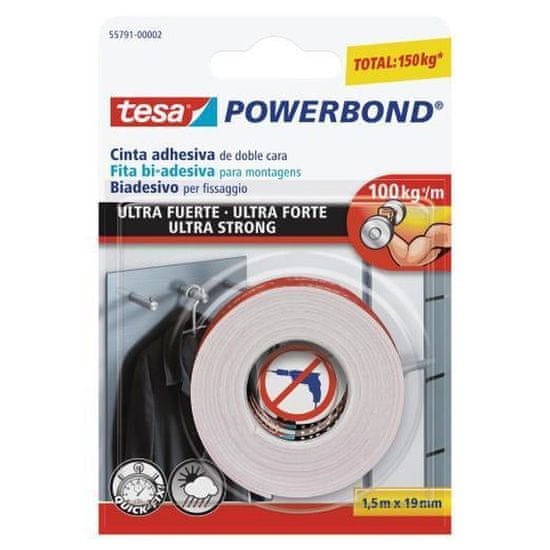 NEW TESA Powerbond Ultra Strong ragasztószalag (19 mm x 1,5 m)