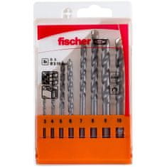 NEW Fischer fúrókészlet 543027 Fém acél (8 darab)