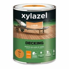 NEW Lazura za les Xylazel Decking Zaščitnik površin 750 ml Bor Saten