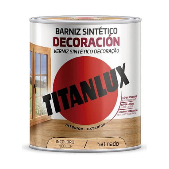 NEW Titanlux M11100004 Színtelen 4 L Satin