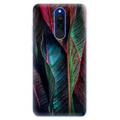 iSaprio Black Leaves szilikon tok Xiaomi Redmi 8