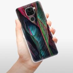 iSaprio Black Leaves szilikon tok Xiaomi Redmi Note 9