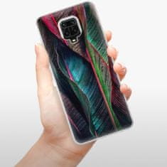 iSaprio Black Leaves szilikon tok Xiaomi Redmi Note 9 Pro