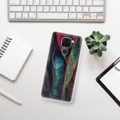 iSaprio Black Leaves szilikon tok Xiaomi Redmi Note 9