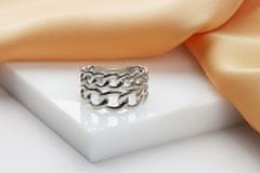 Brilio Silver Jellegzetes ezüst gyűrű RI092W (Kerület 52 mm)