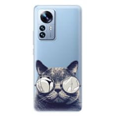 iSaprio Crazy Cat 01 szilikon tok Xiaomi 12 Pro