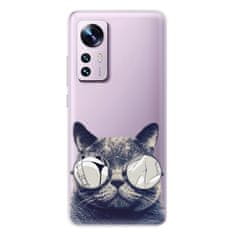 iSaprio Crazy Cat 01 szilikon tok Xiaomi 12 / 12X