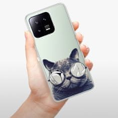 iSaprio Crazy Cat 01 szilikon tok Xiaomi 13