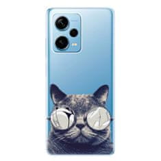 iSaprio Crazy Cat 01 szilikon tok Xiaomi Redmi Note 12 Pro 5G