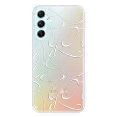 iSaprio Fancy - white szilikon tok Samsung Galaxy A34 5G