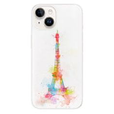 iSaprio Eiffel Tower szilikon tok iPhone 15 Plus