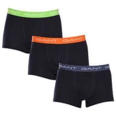 Gant 3PACK fekete férfi boxeralsó (902343003-378) - méret M