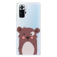 iSaprio Brown Bear szilikon tok Xiaomi Redmi Note 10 Pro