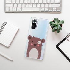 iSaprio Brown Bear szilikon tok Xiaomi Redmi Note 10 Pro