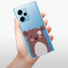 iSaprio Brown Bear szilikon tok Xiaomi Redmi Note 12 Pro+ 5G