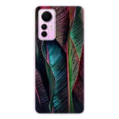 iSaprio Black Leaves szilikon tok Xiaomi 12 Lite