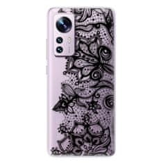 iSaprio Black Lace szilikon tok Xiaomi 12 / 12X