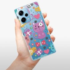 iSaprio Cat pattern 01 szilikon tok Xiaomi Redmi Note 12 Pro 5G