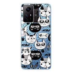 iSaprio Cat pattern 03 szilikon tok Xiaomi Redmi Note 12S