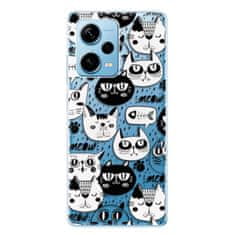 iSaprio Cat pattern 03 szilikon tok Xiaomi Redmi Note 12 Pro+ 5G