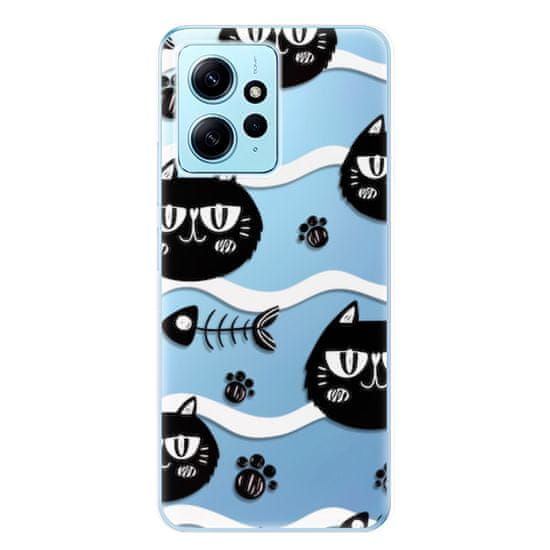 iSaprio Cat pattern 04 szilikon tok Xiaomi Redmi Note 12 5G