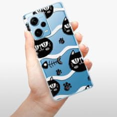 iSaprio Cat pattern 04 szilikon tok Xiaomi Redmi Note 12 Pro+ 5G