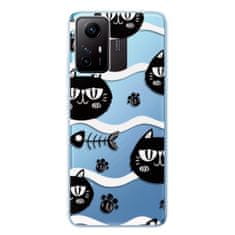 iSaprio Cat pattern 04 szilikon tok Xiaomi Redmi Note 12S