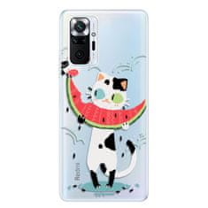 iSaprio Cat with melon szilikon tok Xiaomi Redmi Note 10 Pro