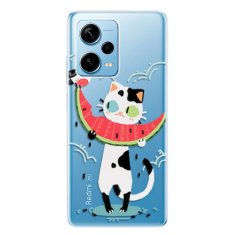 iSaprio Cat with melon szilikon tok Xiaomi Redmi Note 12 Pro 5G