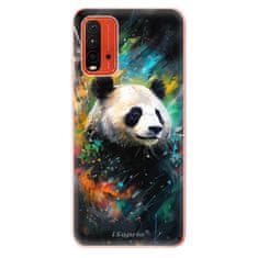 iSaprio Abstract Panda szilikon tok Xiaomi Redmi 9T