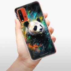 iSaprio Abstract Panda szilikon tok Xiaomi Redmi 9T