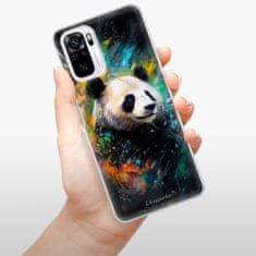 iSaprio Abstract Panda szilikon tok Xiaomi Redmi Note 10 / Note 10S