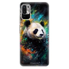 iSaprio Abstract Panda szilikon tok Xiaomi Redmi Note 10 5G