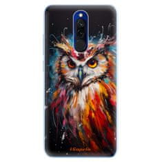 iSaprio Abstract Owl szilikon tok Xiaomi Redmi 8