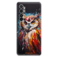 iSaprio Abstract Owl szilikon tok Xiaomi Mi Note 10 Lite