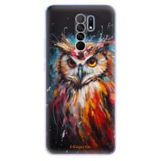 iSaprio Abstract Owl szilikon tok Xiaomi Redmi 9