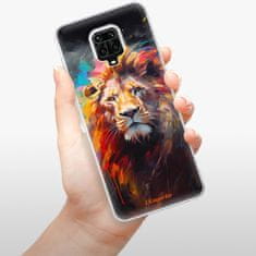 iSaprio Abstract Lion szilikon tok Xiaomi Redmi Note 9 Pro