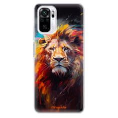 iSaprio Abstract Lion szilikon tok Xiaomi Redmi Note 10 / Note 10S