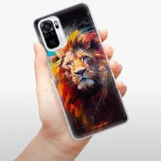 iSaprio Abstract Lion szilikon tok Xiaomi Redmi Note 10 / Note 10S