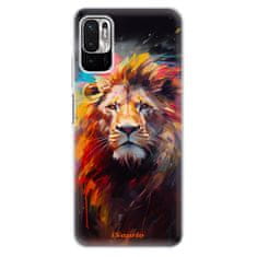 iSaprio Abstract Lion szilikon tok Xiaomi Redmi Note 10 5G