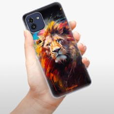 iSaprio Abstract Lion szilikon tok Samsung Galaxy A03