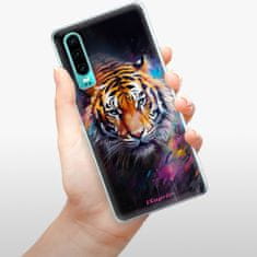 iSaprio Abstract Tiger szilikon tok Huawei P30