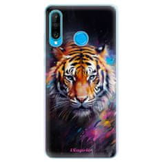 iSaprio Abstract Tiger szilikon tok Huawei P30 Lite