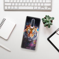 iSaprio Abstract Tiger szilikon tok OnePlus 8