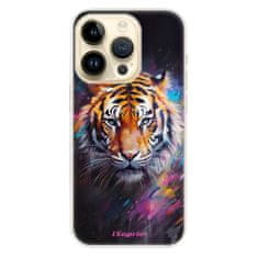 iSaprio Abstract Tiger szilikon tok iPhone 14 Pro