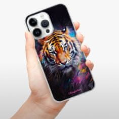 iSaprio Abstract Tiger szilikon tok iPhone 14 Pro Max