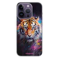 iSaprio Abstract Tiger szilikon tok iPhone 14 Pro